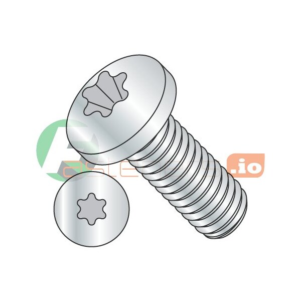 Newport Fasteners #6-32 x 2-1/2 in Torx Pan Machine Screw, Zinc Plated Steel, 2000 PK 649804 - main